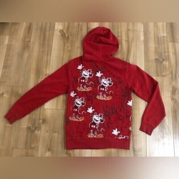 𝅺Mickey Mouse zip up hoodie Wonen’s size XS (0015) - Picture 6 of 7